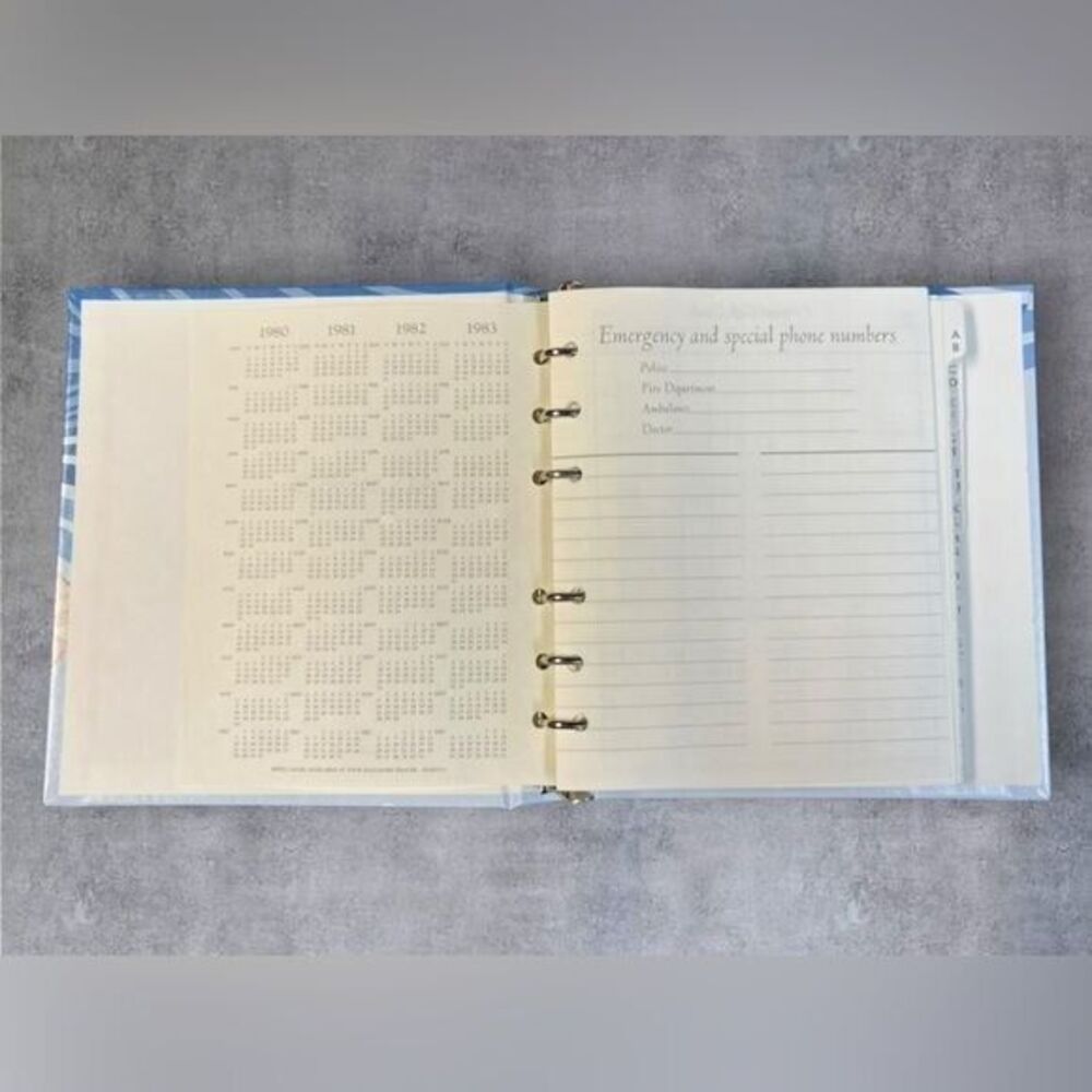 Hallmark Seashell Design Address & Notes Album - Picture 3 of 4